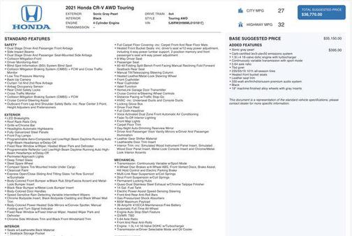 2021 Honda CR-V AWD Touring