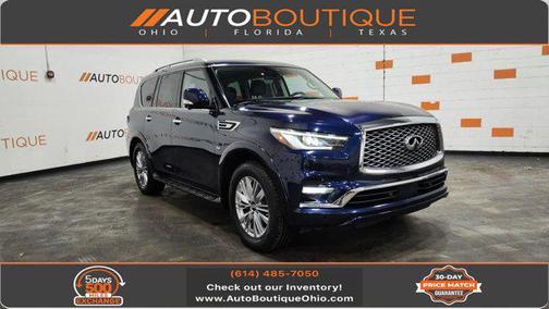 Hermosa Blue 2020 INFINITI QX80 Luxe SUV