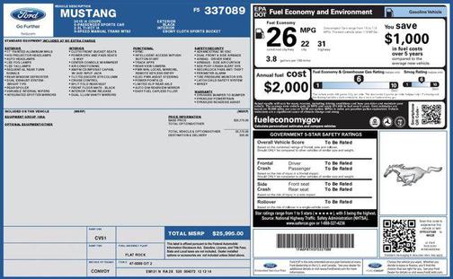 2015 Ford Mustang EcoBoost