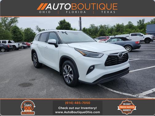 Wind Chill Pearl 2023 Toyota Highlander XLE