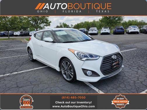 Elite White Pearl 2017 Hyundai Veloster Turbo