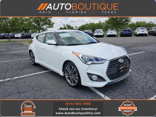 Elite White Pearl 2017 Hyundai Veloster Turbo