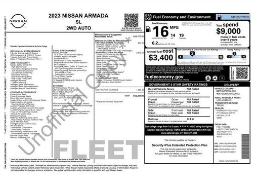 2023 Nissan Armada SL 2WD
