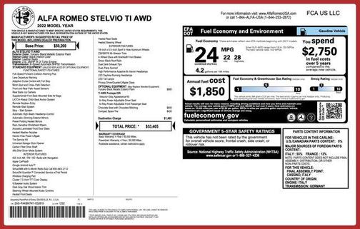2022 Alfa Romeo Stelvio Ti