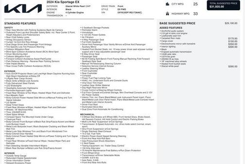 2024 Kia Sportage EX