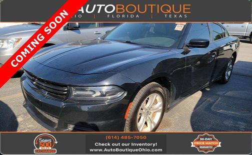 Pitch Black Clearcoat 2021 Dodge Charger SXT
