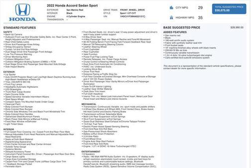 2022 Honda Accord Sport 1.5T
