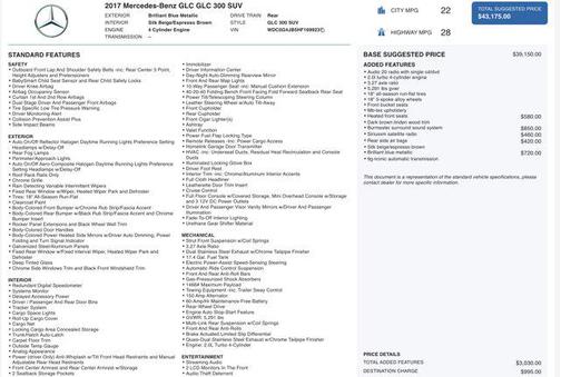 2017 Mercedes-Benz GLC 300 Base