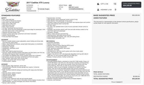 2017 Cadillac XT5 Luxury