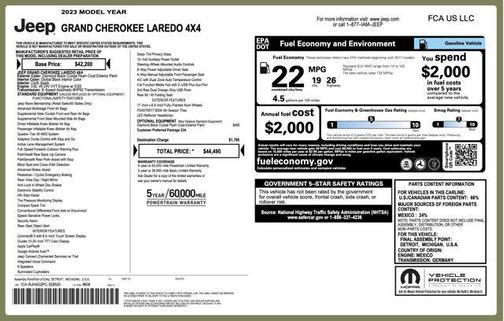 2023 Jeep Grand Cherokee Laredo