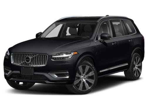 Onyx Black Metallic 2020 Volvo XC90 Hybrid T8 Momentum 7 Passenger