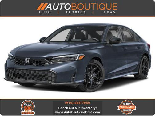 Blue Lagoon Pearl 2025 Honda Civic Sport