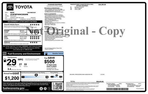 2022 Toyota RAV4 XLE