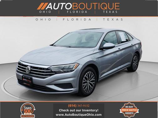 Platinum Gray Metallic 2021 Volkswagen Jetta 1.4T R-Line