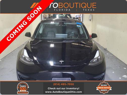 Solid Black 2022 Tesla Model 3 Performance