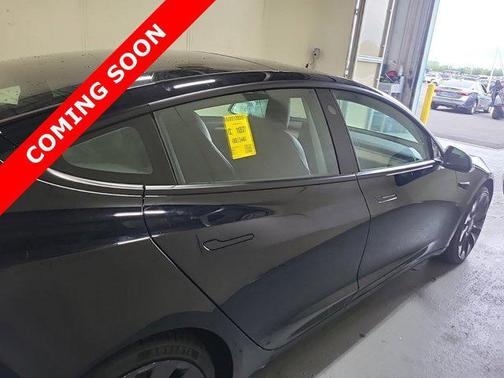 Solid Black 2022 Tesla Model 3 Performance