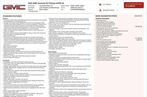 2023 GMC HUMMER EV Pickup 3X