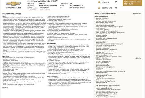 2019 Chevrolet Silverado 1500 LT