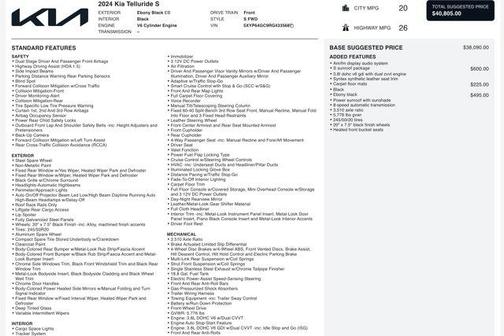 2024 Kia Telluride S