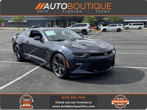 Blue Velvet Metallic 2016 Chevrolet Camaro 2SS