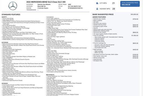 2022 Mercedes-Benz GLC 300 4MATIC