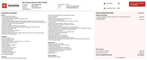 2013 Toyota Sienna LE