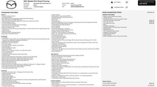 2021 Mazda CX-5 Grand Touring