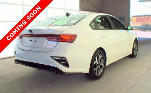 Clear White 2021 Kia Forte LXS