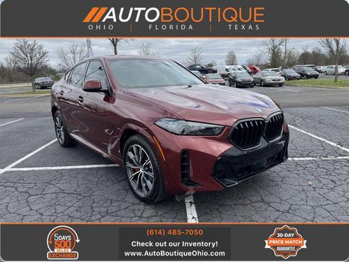 Aventurin Red Metallic 2025 BMW X6 xDrive40i