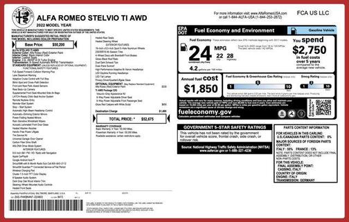 2022 Alfa Romeo Stelvio Ti