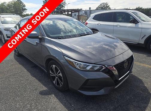 Gun Metallic 2021 Nissan Sentra SV