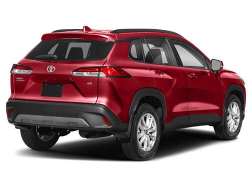 Barcelona Red Metallic 2022 Toyota Corolla Cross LE