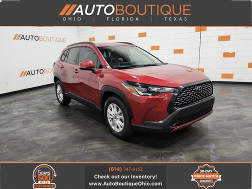 Barcelona Red Metallic 2022 Toyota Corolla Cross LE