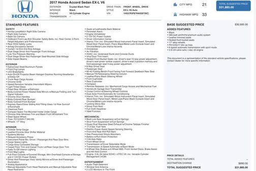 2017 Honda Accord EX-L