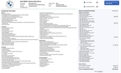 2018 BMW 330 xDrive