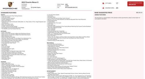 2023 Porsche Macan S