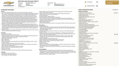 2019 Chevrolet Silverado 1500 LT