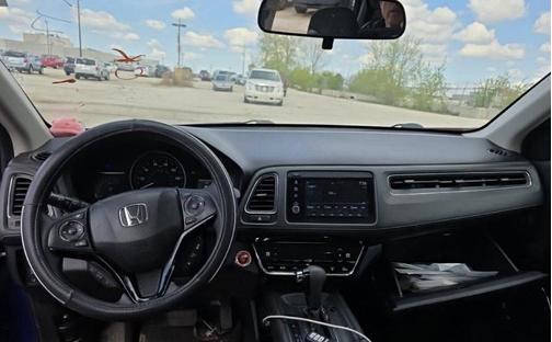 Aegean Blue Metallic 2019 Honda HR-V EX