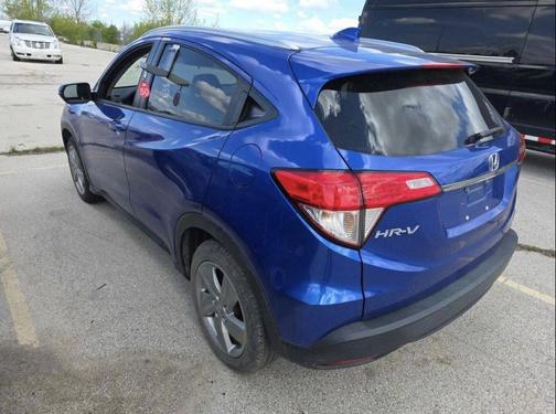 Aegean Blue Metallic 2019 Honda HR-V EX