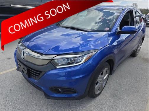 Aegean Blue Metallic 2019 Honda HR-V EX