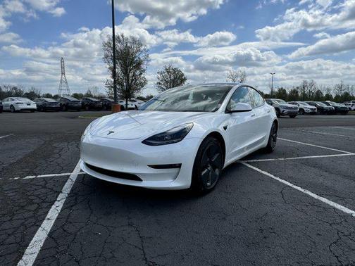Pearl White Multi-Coat 2021 Tesla Model 3 Long Range