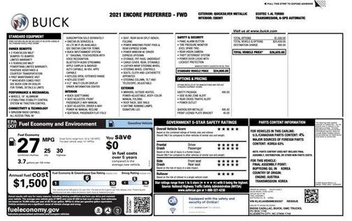 2021 Buick Encore Preferred