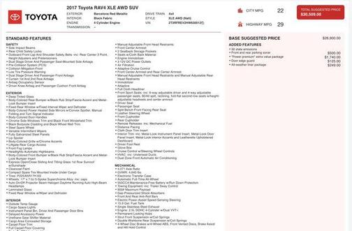 2017 Toyota RAV4 XLE