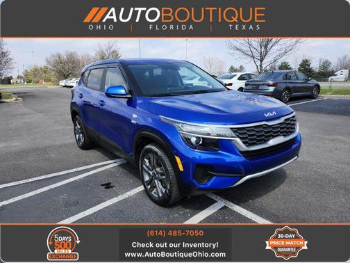 Neptune Blue 2022 Kia Seltos LX