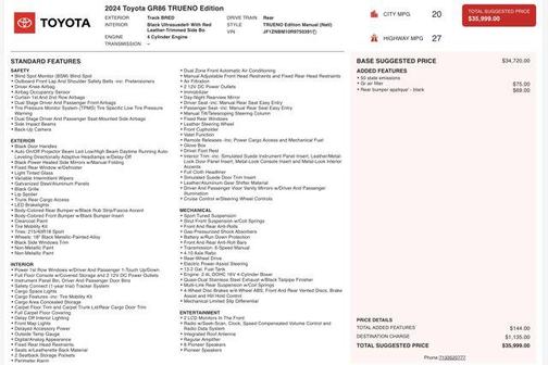 2024 Toyota GR86 Base