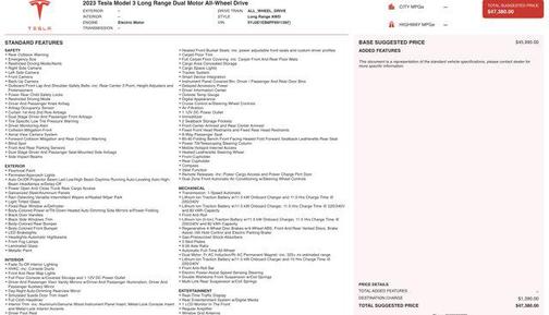 2023 Tesla Model 3 Long Range