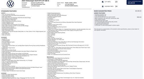 2024 Volkswagen Golf GTI 1.4T TSI