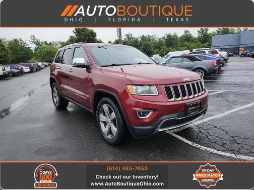 Deep Cherry Red Crystal Pearlcoat 2015 Jeep Grand Cherokee Limited