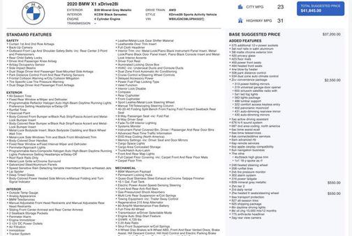 2020 BMW X1 xDrive28i