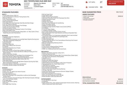 2021 Toyota RAV4 XLE